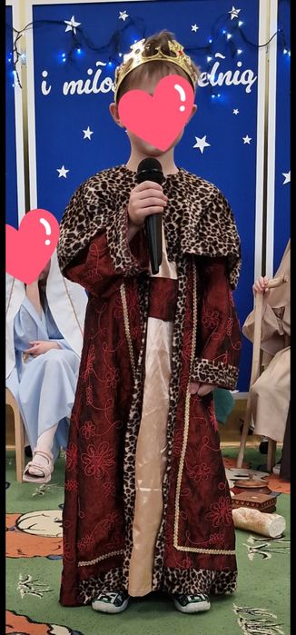 Kostium króla jasełka 122-128