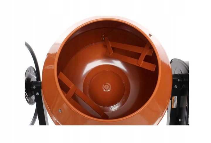 Betoniarka budowlana 200l 1250W mieszalnik żeliwo Kraft&Dele KD492