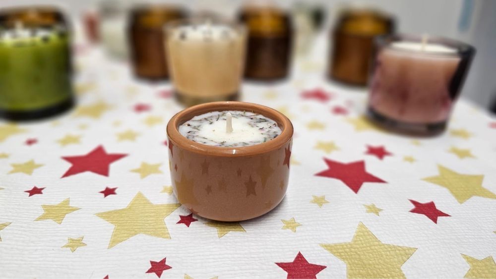 Sprzedam świeczkę sojową 100% handmade zapachową