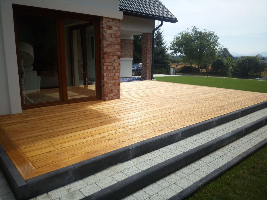 Pergole Drewniane i konstrukcje tarasowe, zadaszenia materiałowe