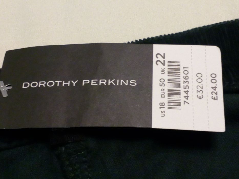 нова міні вельвет Dorothy Perkins - XXL - р. - 54