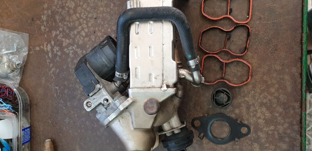 EGR BMW,охладитель ОГ,моторы N47,N57 F серии Е серии Х5M50D,X6M50D