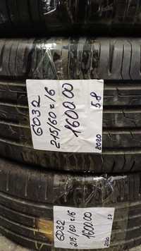 Продам летние шини 215/60 r16