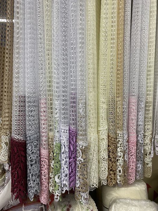 Тюль в кухню готова арки