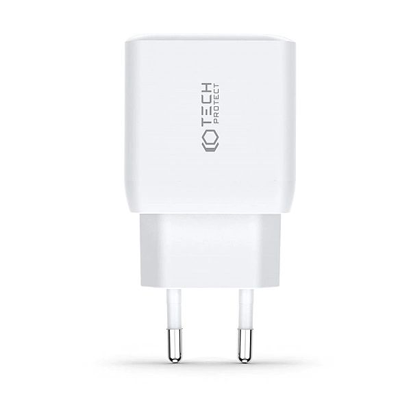 Ładowarka Tech-Protect C35W-2 sieciowa 2x USB-C PD 35W - czarna