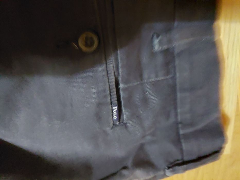 Calças polo RL azuis escuras