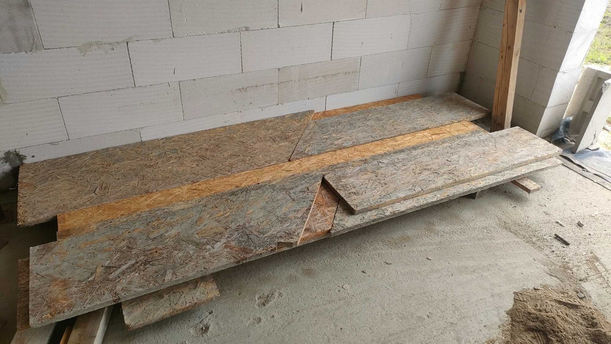 Płyty po szalowaniu OSB 22 mm