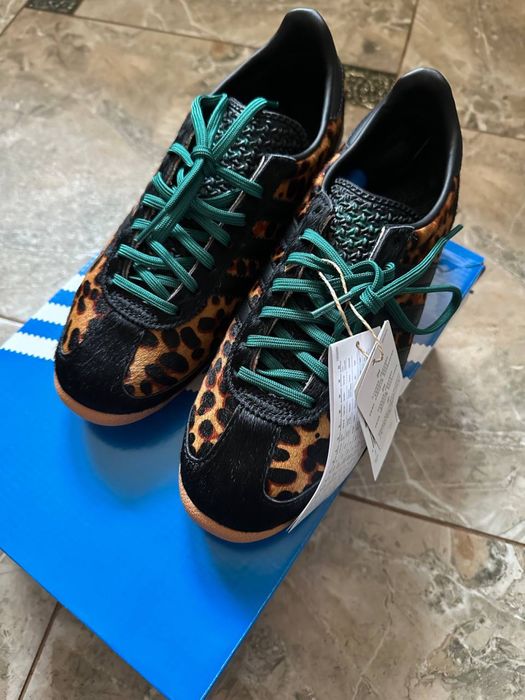 Женские кроссовки Adidas SL 72 og леопард