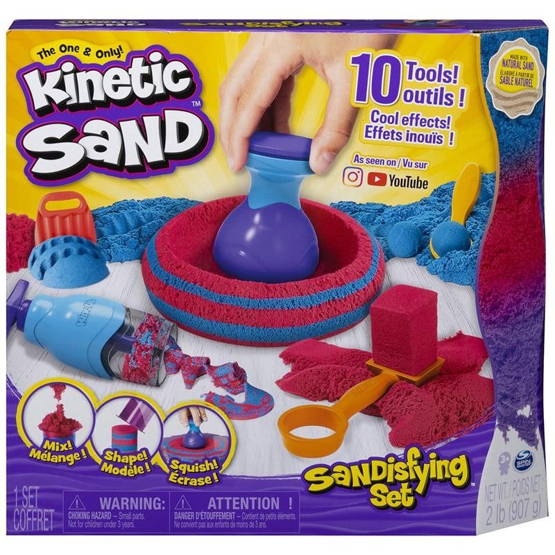 Kinetic sand sandisfactory set