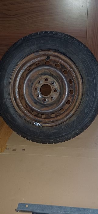 Koło zapasowe pełne Fiat przyczepka R13 4x100 pasuje do Neptun i inne