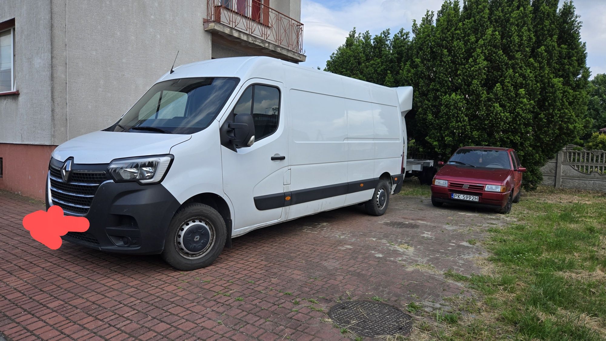 Renault master DUCATO Iveco sprinter Montaż poduszek pneumatyczny