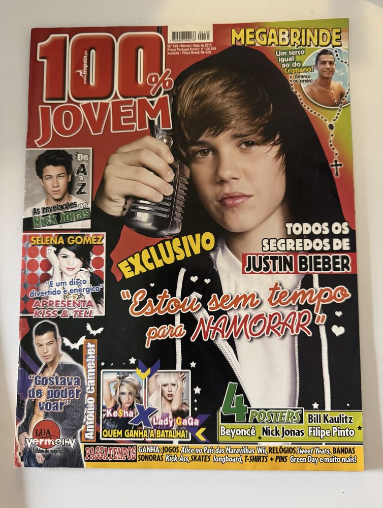 Revistas bravo e revista 100% jovem