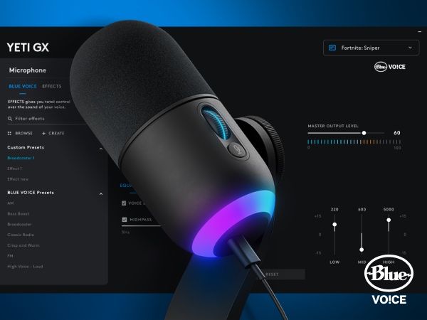 Новий Ігровий мікрофон Logitech G Yeti GX