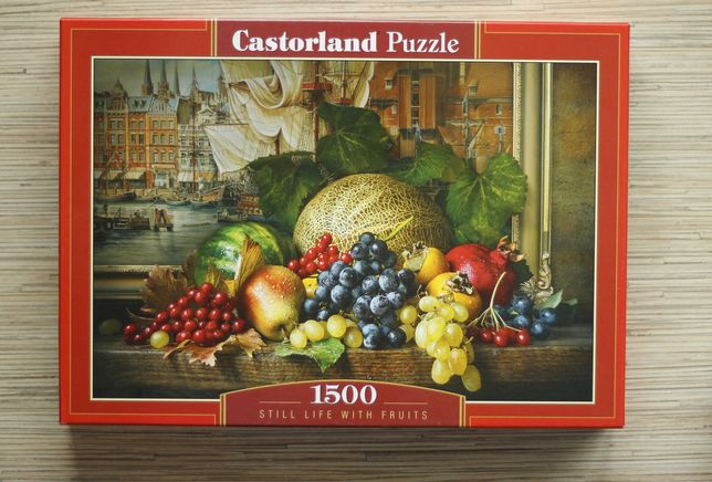 Puzzle Castorland 1500, Owoce Martwa Natura (Still Life with Fruits)