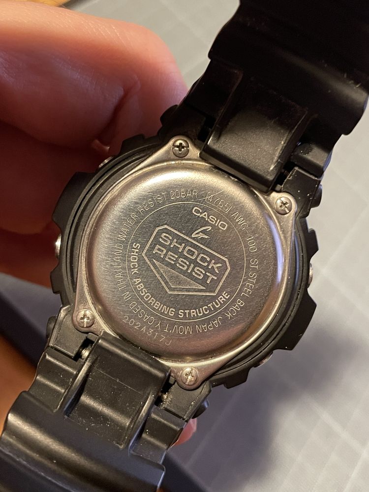 Casio Awg-100 g-shock though solar