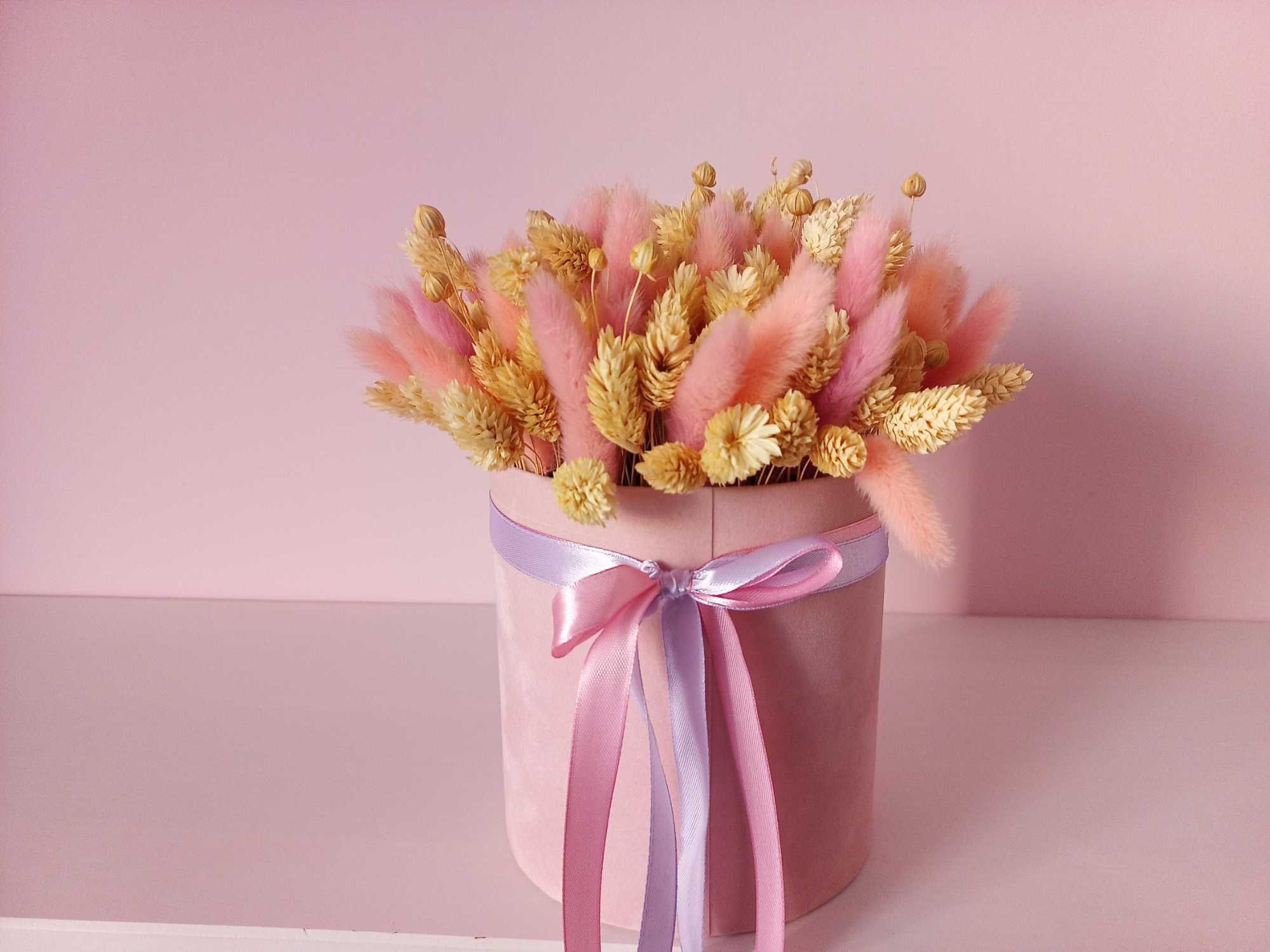 Flower Box różowy