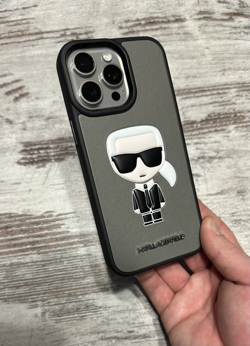 Чехол Karl Lagerfeld чехлы Карл Лагерфельд с 3д рисунком для Iphone