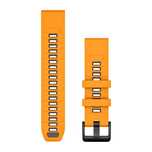 Pasek do zegarka garmin quickfit 22 - Spark Orange. NOWY