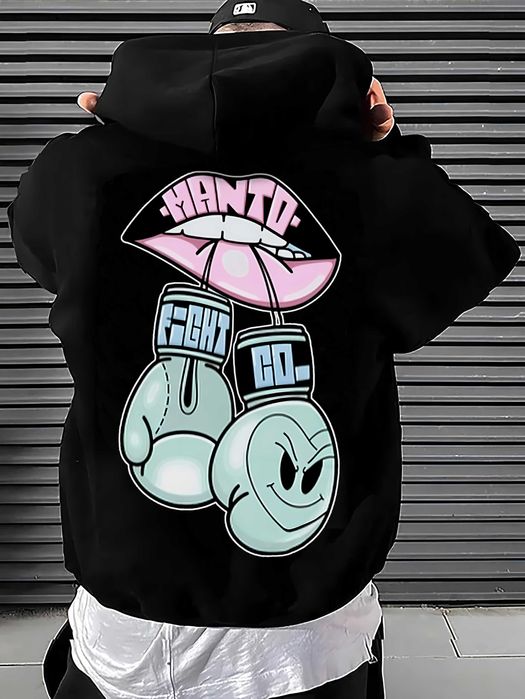 С М Л ХЛ » Худи MANTO Society » Биг Лого Принт » Кофта зипка МАНТО