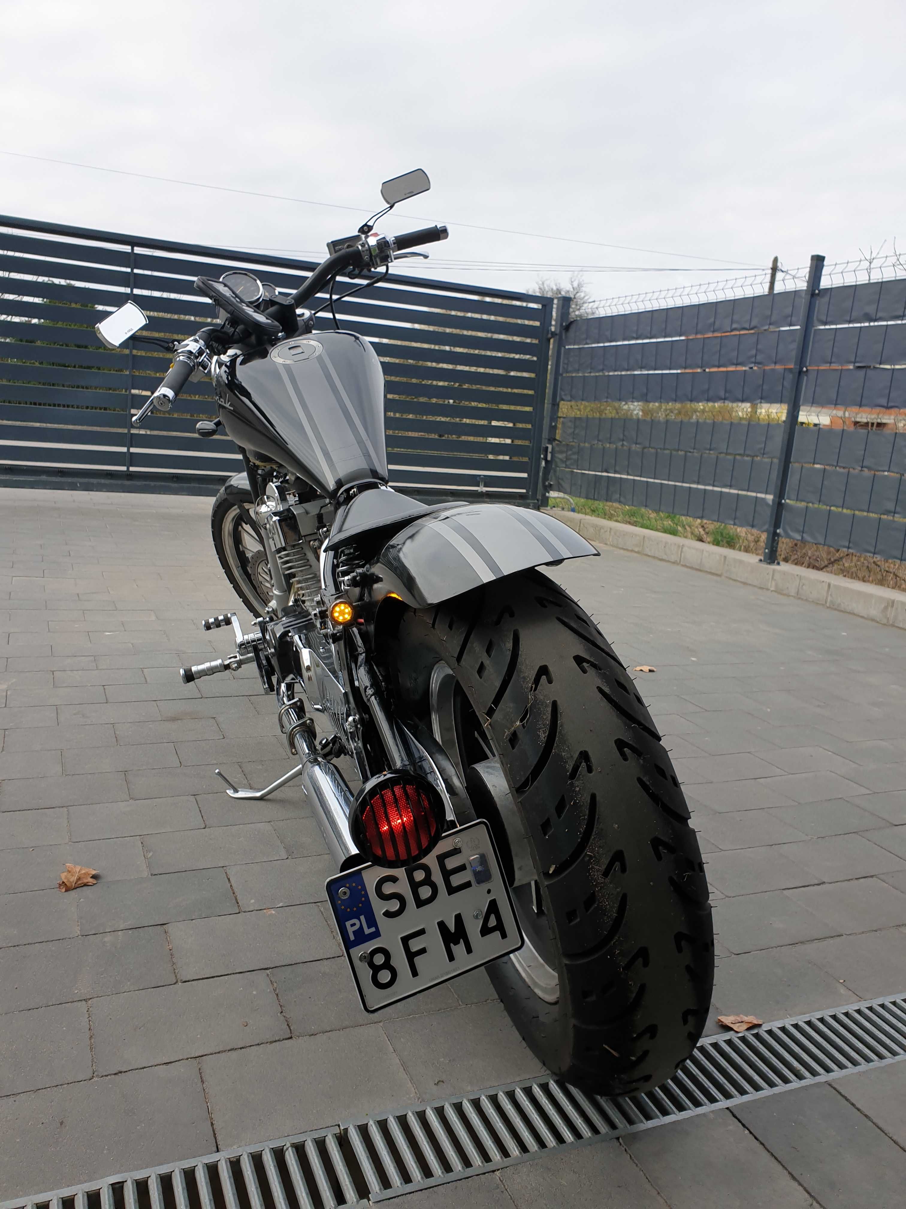 Junak M16 320 - Daytona 350 - BOBBER - światła LED