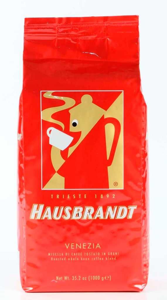 Якісна, італійська кава в зернах Hausbrandt Venezia 1 кг Акція -25%