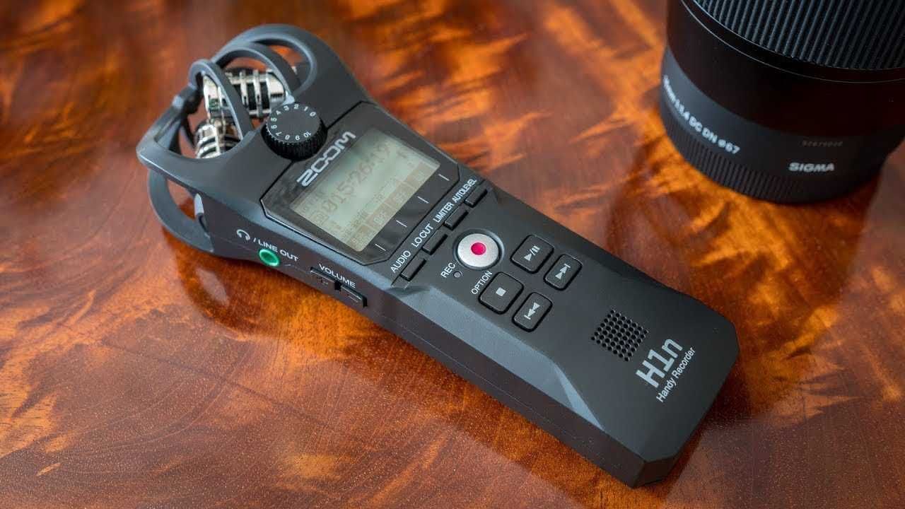 Рекордер-диктофон - Zoom H1n, стерео-микрофон