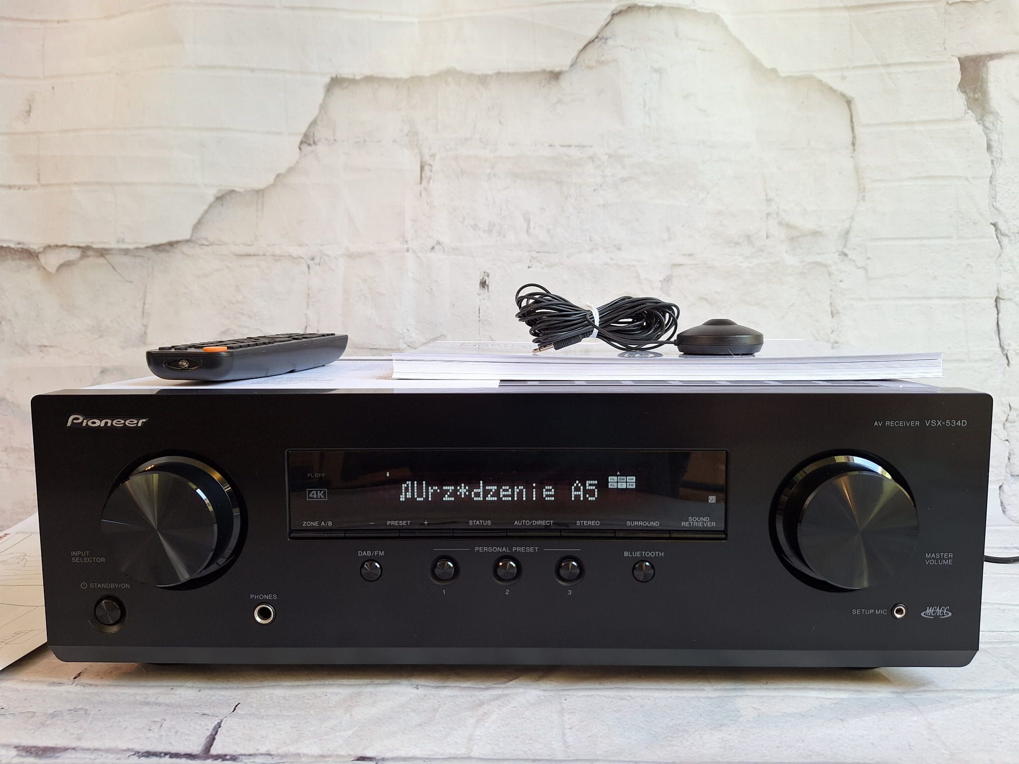 5.2 Pioneer VSX-534d Bluetooth Dolby Atmos Vision 4k 60p Hdr BT.2020