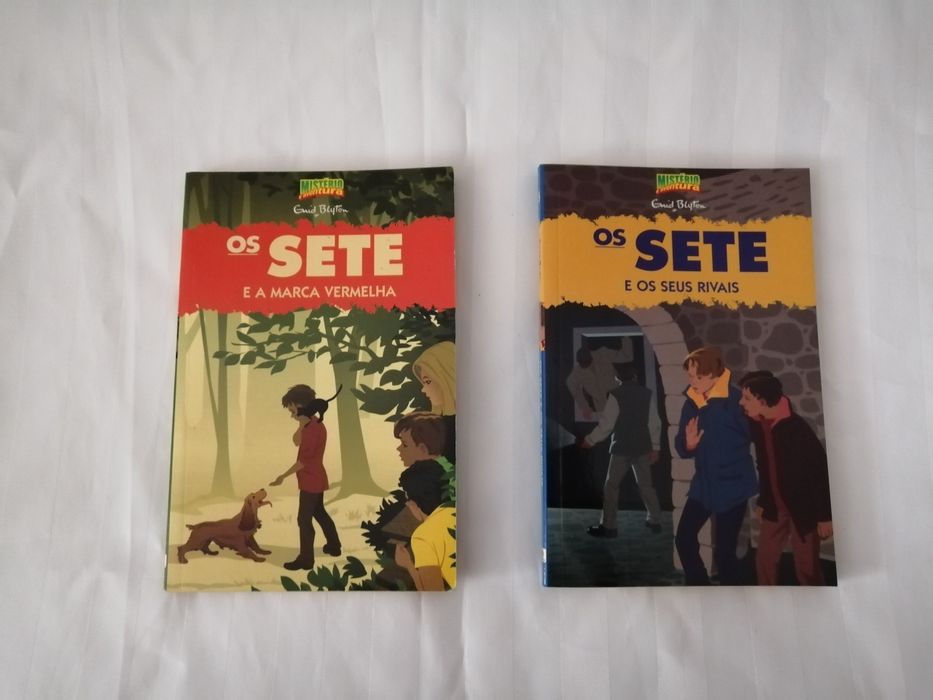 Livros juvenis Uma Aventura, Os Sete