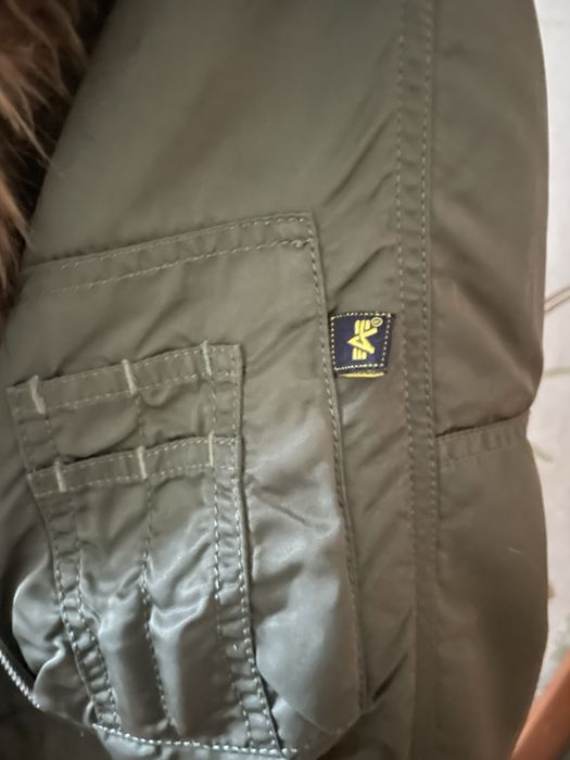 Alpha  N-3B парка, хакі Large