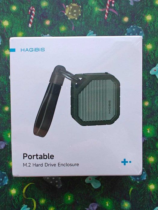 Карман HAGIBIS MC13 для SSD M.2 2230 NVMe USB 3.2 10Gbps с карабином