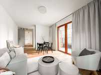 HOLM HOUSE 4- Piękny trzypokojowy apartament z loggią obok GM