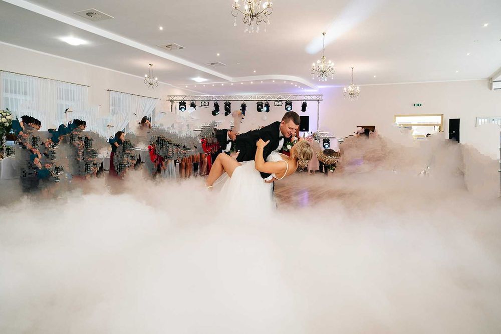 Suknia ślubna w kol. Ivory-koronka-tiul/długi welon/dokładane rękawy