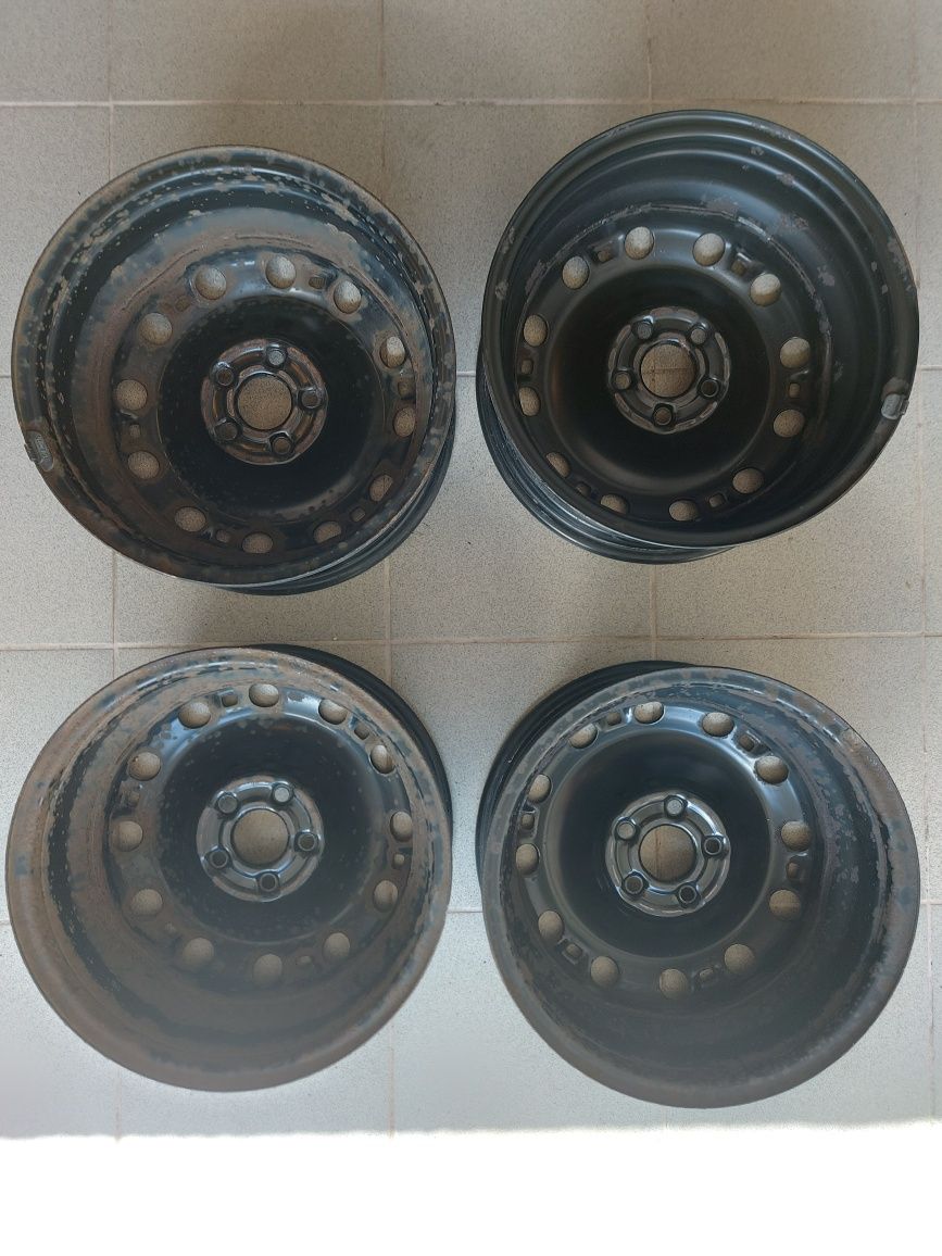 Felgi stalowe 15" VW/Škoda OE 5x100 ET38 6Jx15H2