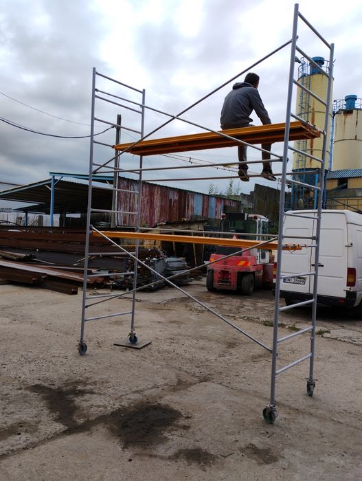 Rusztowanie modułowe szerokie