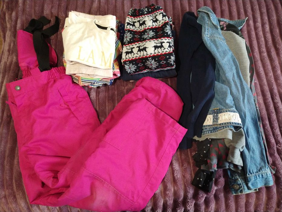 Пакет речей для дівчинки на 7-9 років