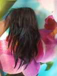 Парик , чёрный длинный Sensationnel Empress lace wig ,длина 55 см