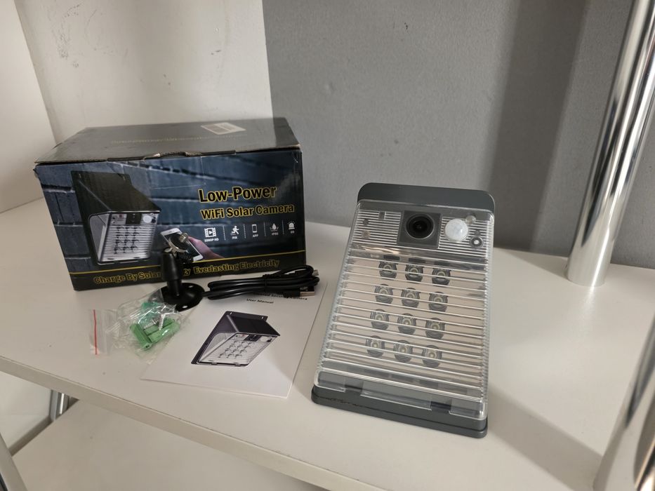 Kamera WiFi Zewnętrzna Kamera Solarna