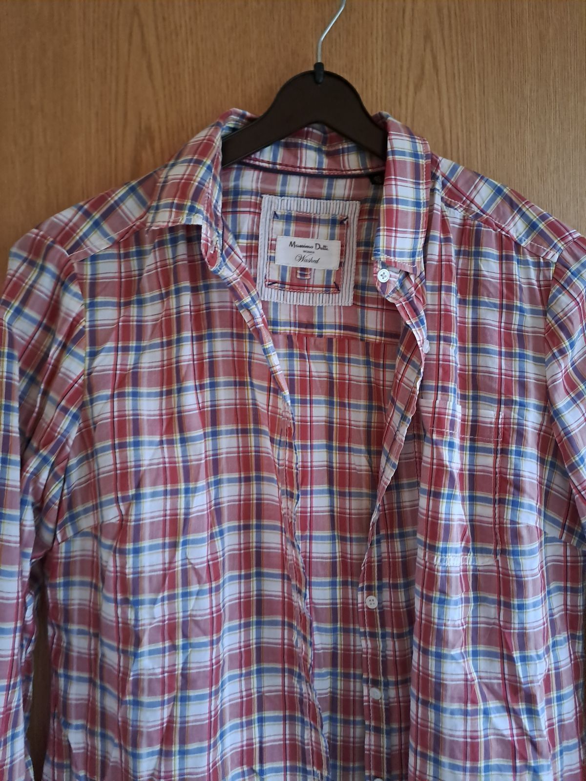 Camisa aos Xadrez Massimo Dutti