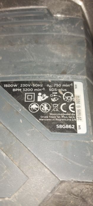 Wiertarkomłoty udarowe