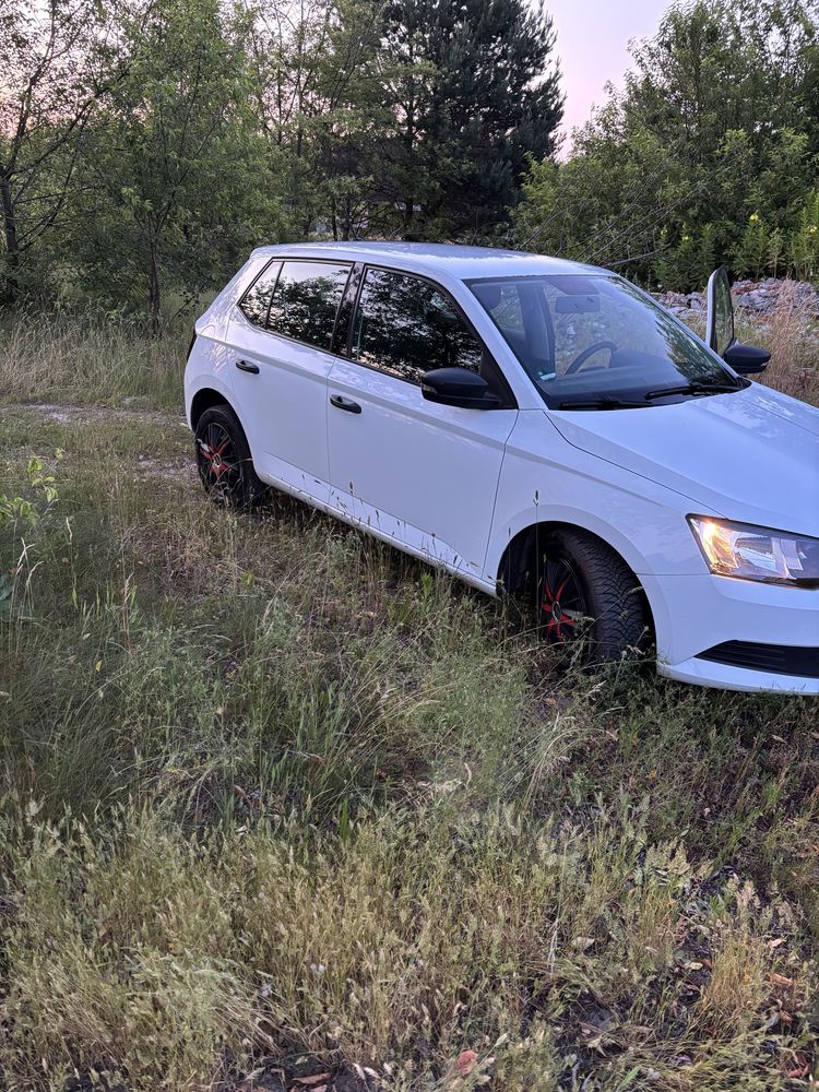 Skoda fabia 3 1.0 mpi biała perełka