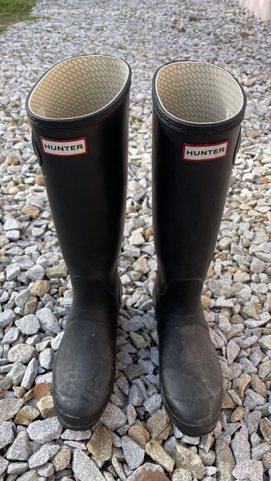 Hunter kalosze 39 czarne