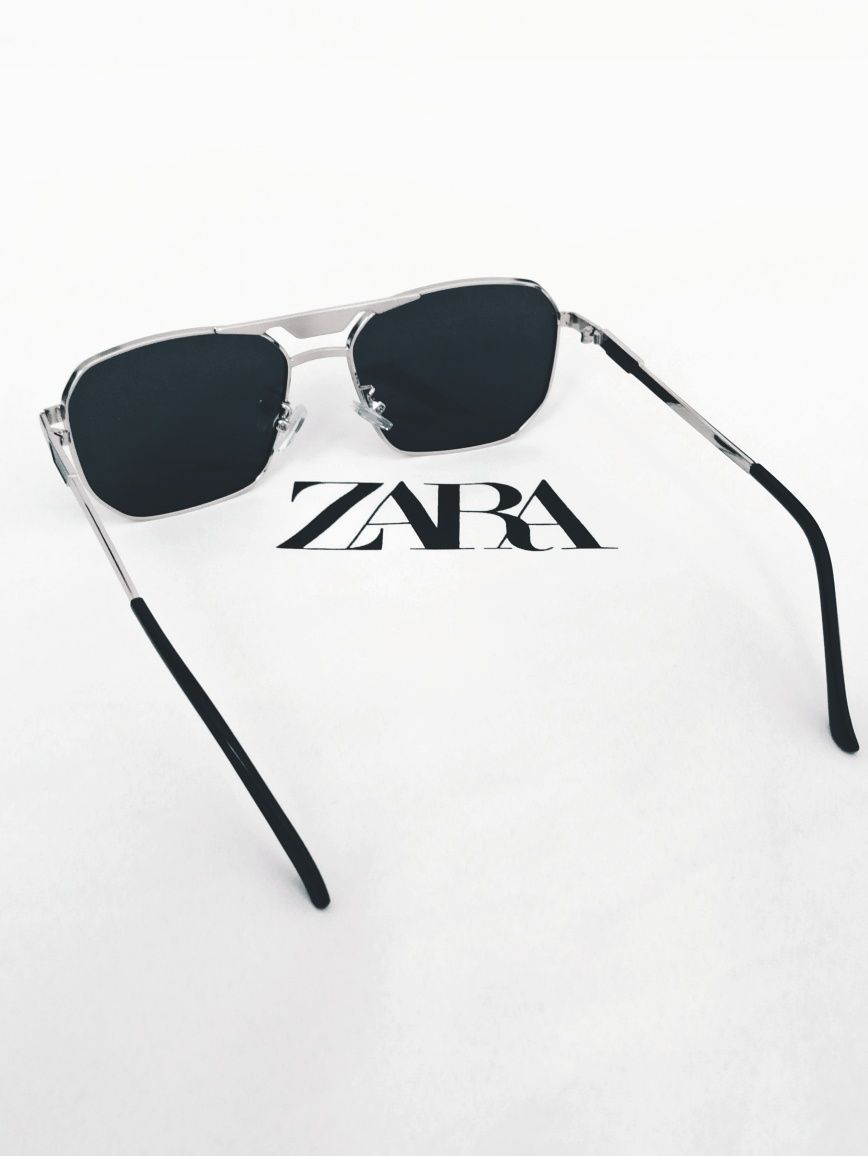 Zestaw 2 x Okulary przeciwsłoneczne męskie w stylu Casual Zara