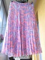 Zwiewna plisowana spódnica w kwiaty vintage retro New Look