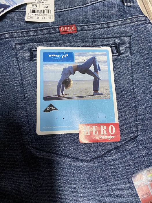 Spodnie damskie jeans 36/33 pas 96 cm komplet 2 pary Wrangler Hero now