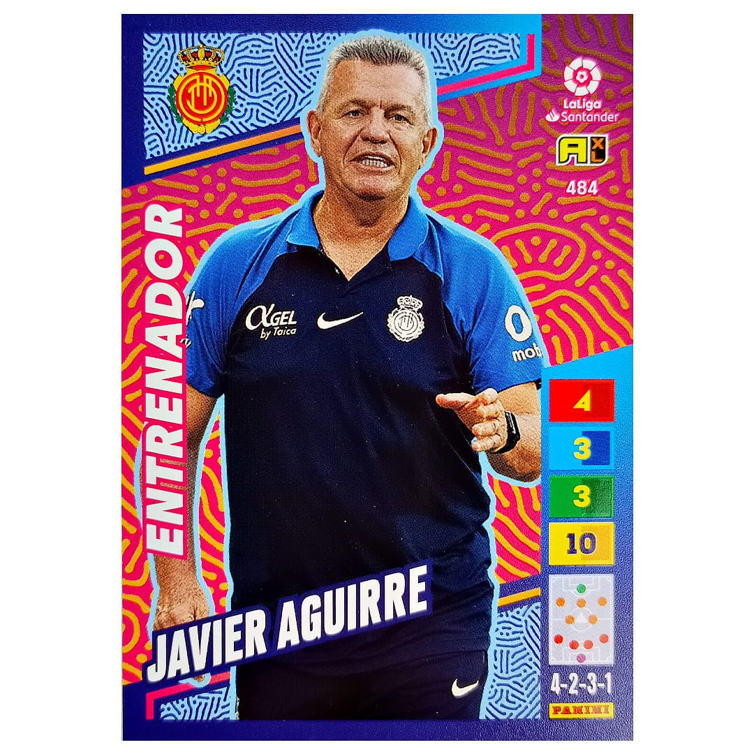 Karta Panini 484 La Liga Santander 22-23 Javier Aguirre