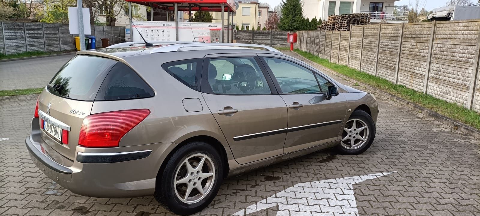 Peugeot 407 sw 2.0 benzyna gaz