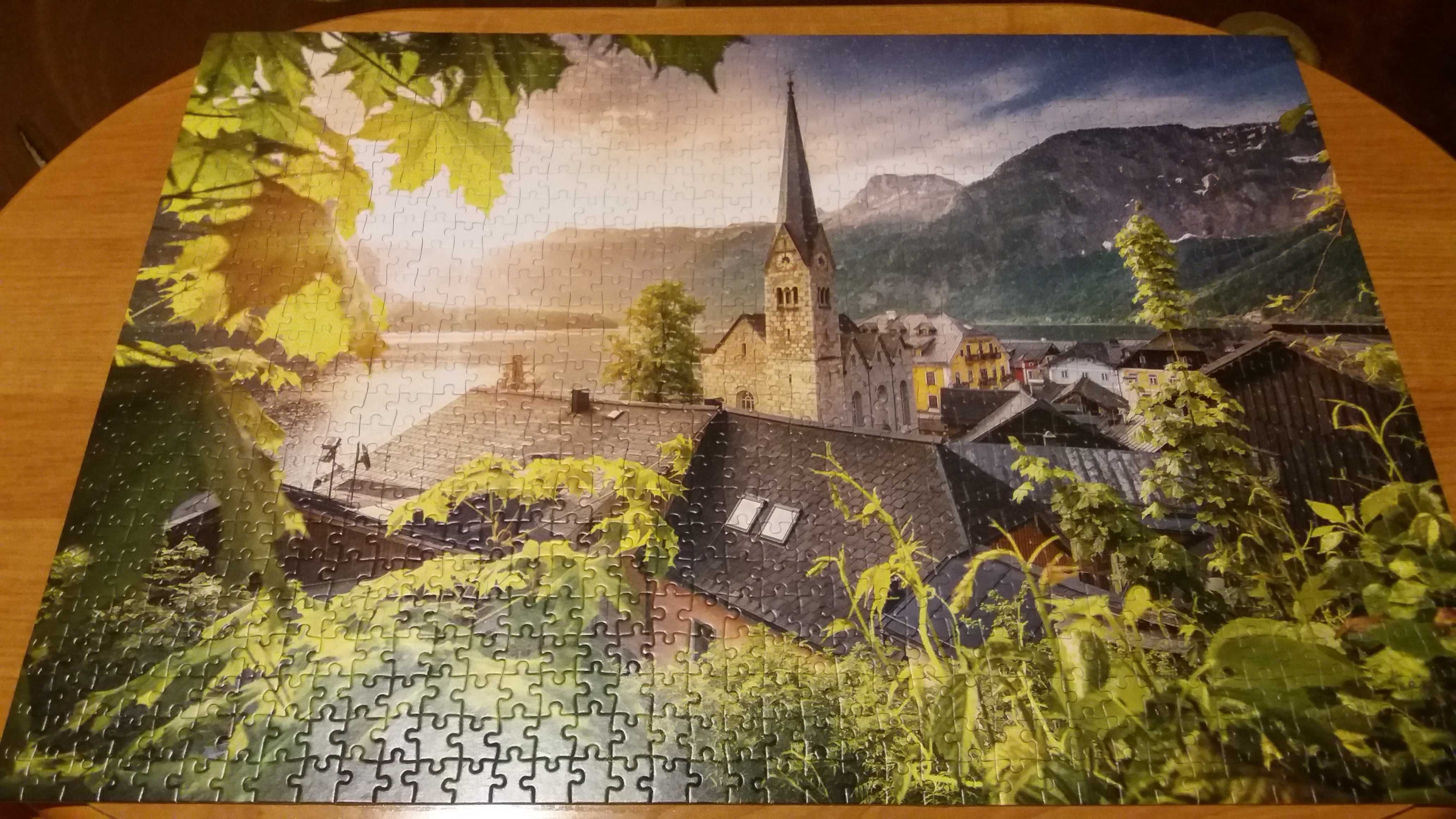 puzzle Castorland Pocztówka z Hallstatt
