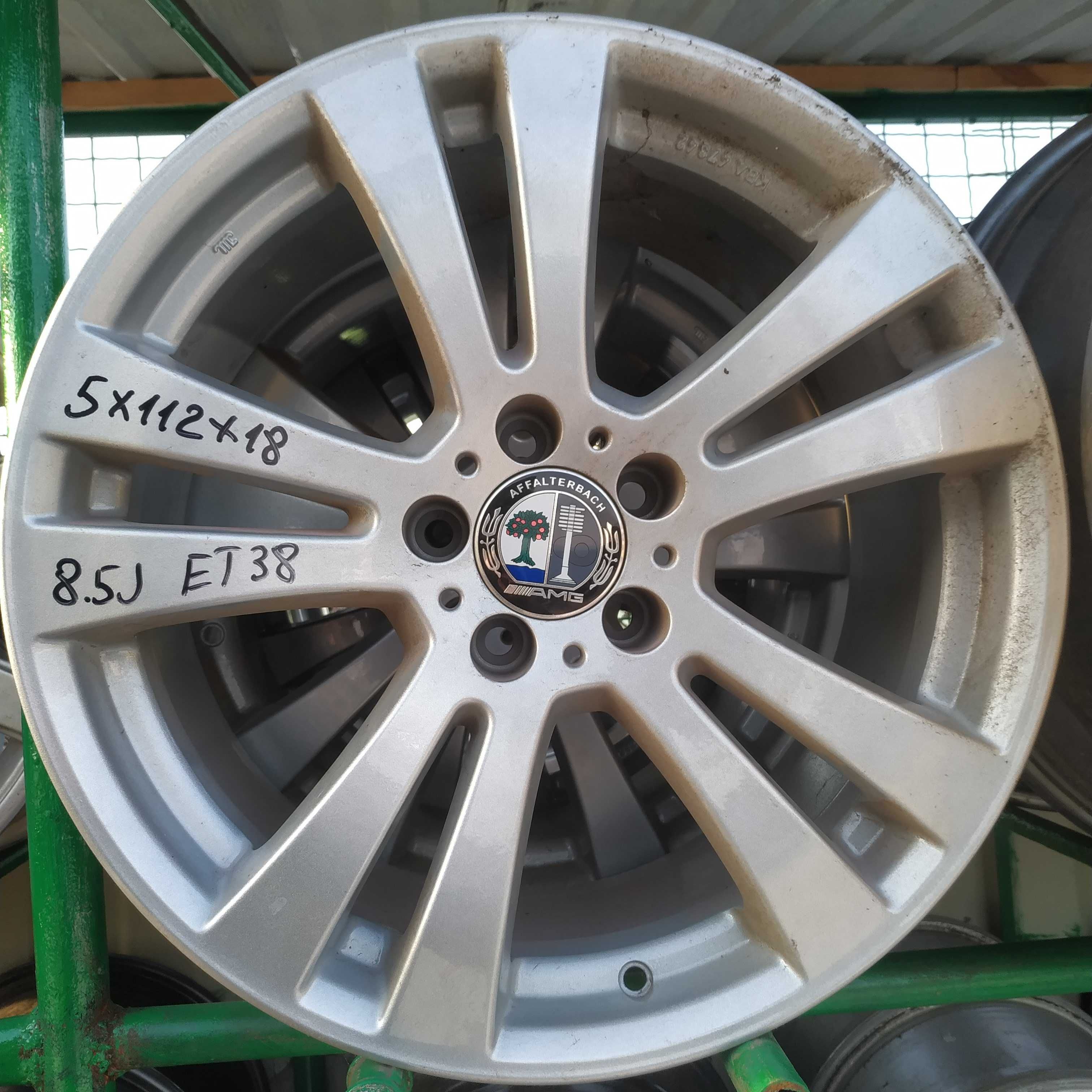 5 112 R18 ET51 7.5J VW AUDI SEAT SKODA Диски литые легкосплавні титани