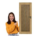 Drzwi wewnętrzne LAMELLA Windoor Loft Lamele Przylgowe Bezprzylgowe