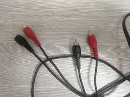 Продам кабель AV тюльпан 2RCA - 2RCA аудіо-відео 120 см